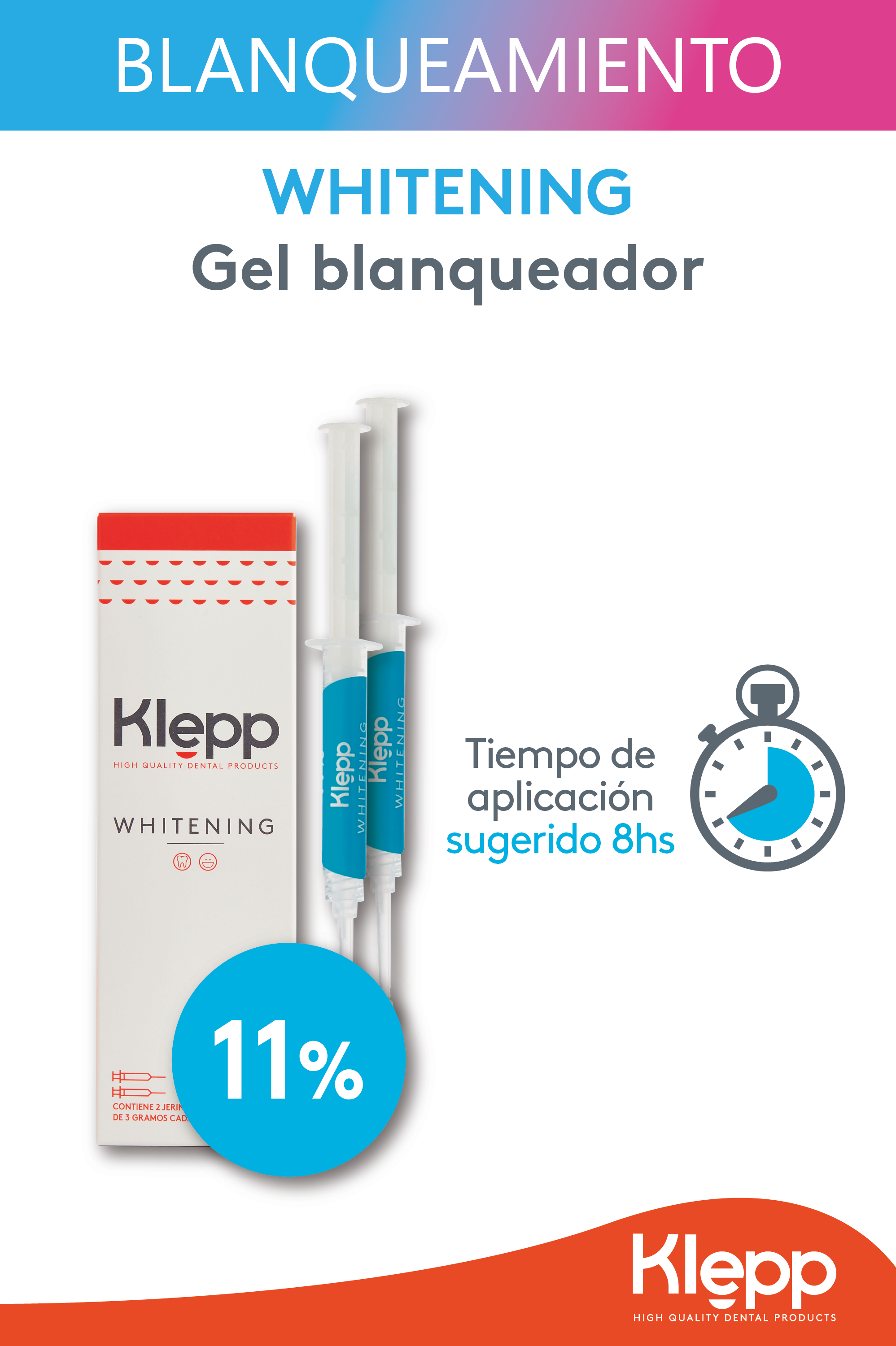 Gel Blanqueamiento - Frente